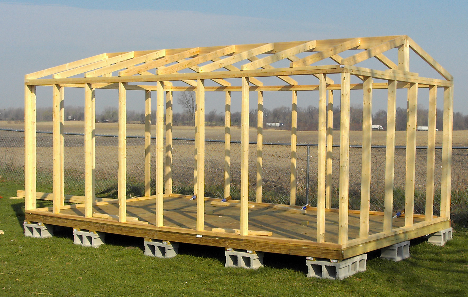 Wood Storage Shed Building Plans. wooden shed building ...