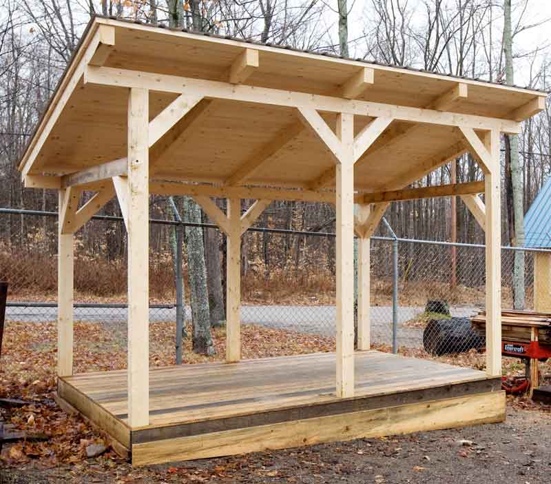 Wood Shed Plans and Instructions - Storage Shed Plans